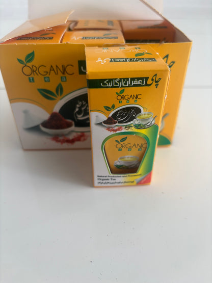 Organic saffron tea