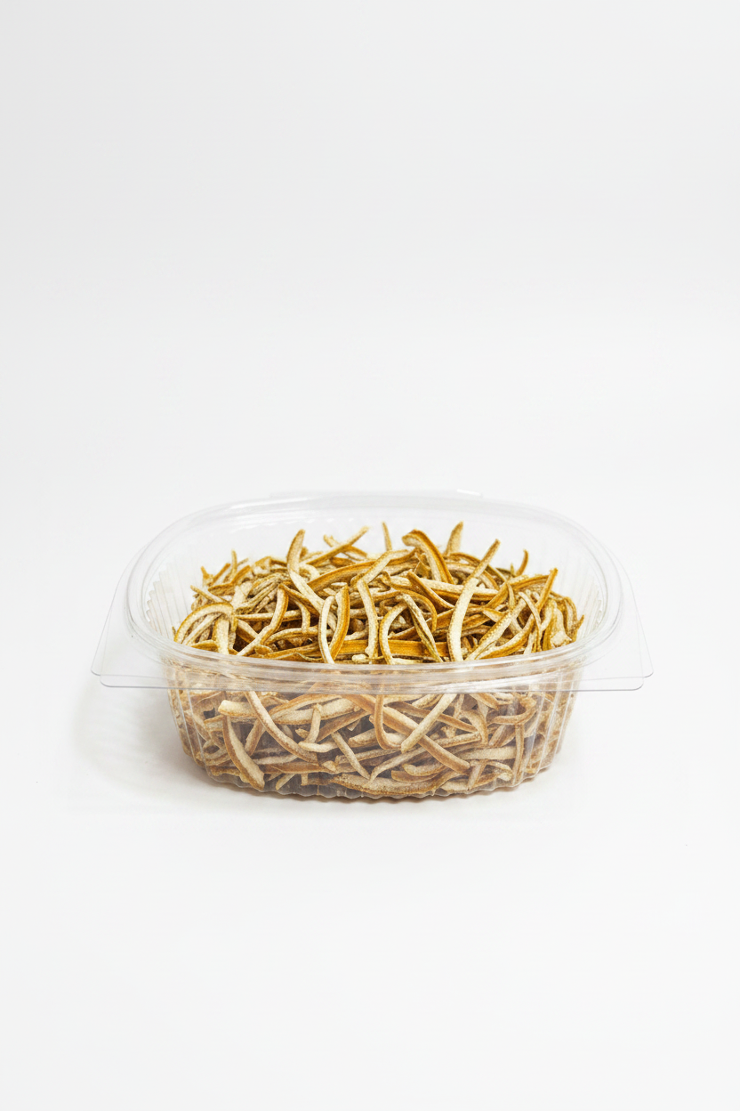 Orange peel slices
