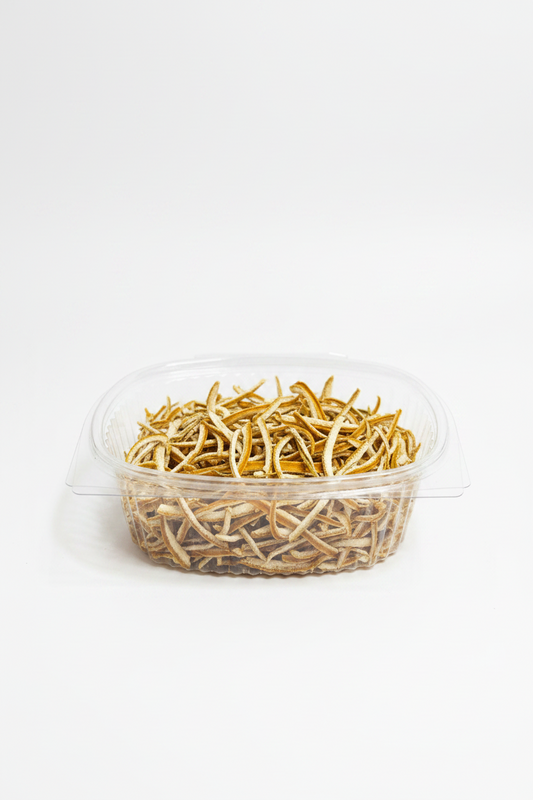 Orange peel slices