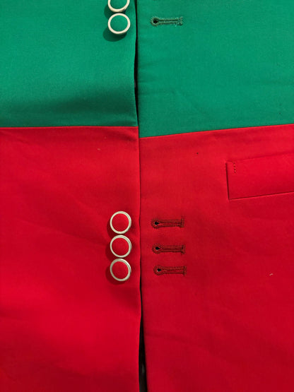 Men’s waist-coat (Afghan flag colors)