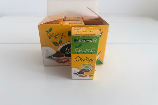 Organic saffron tea