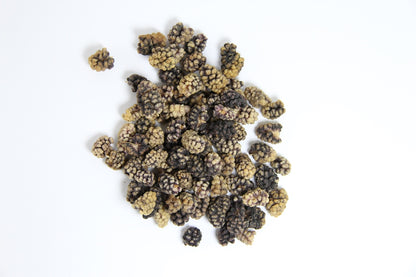 Afghan dried black mulberries