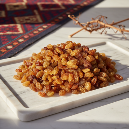 Boiled-dried raisins (Aabjosh)