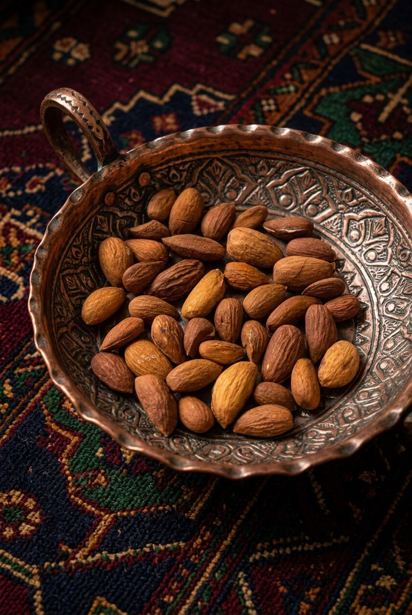 Afghan Shahristani Almonds (Roasted)
